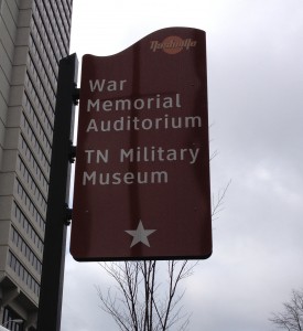 Nashville Fun For Families - TN State Military Museum - sign