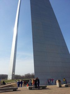 Gateway Arch, St Louis - Bottom of the Arch