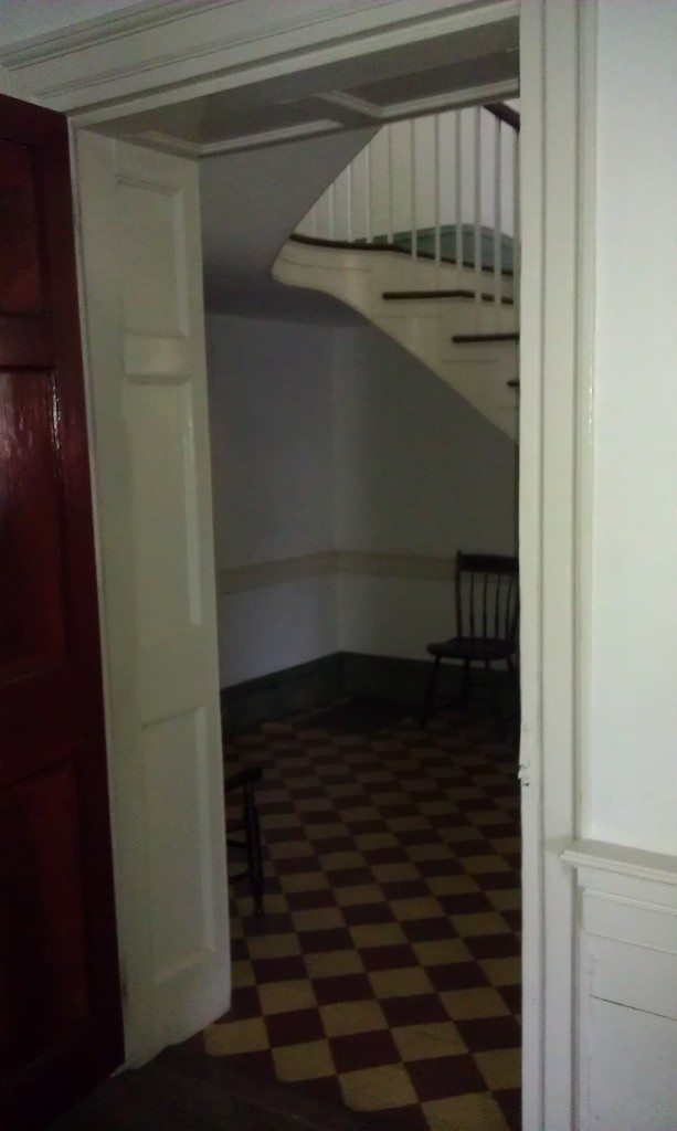 Travellers Rest Plantation and Museum interior doorway and staircase