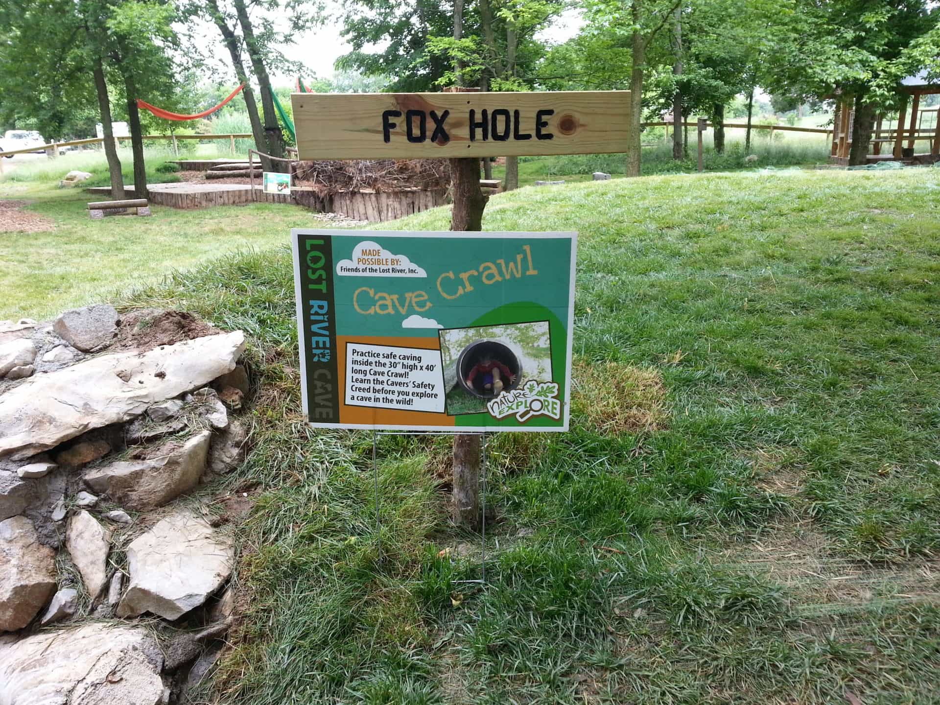 Lost River Cave - Fox Hole