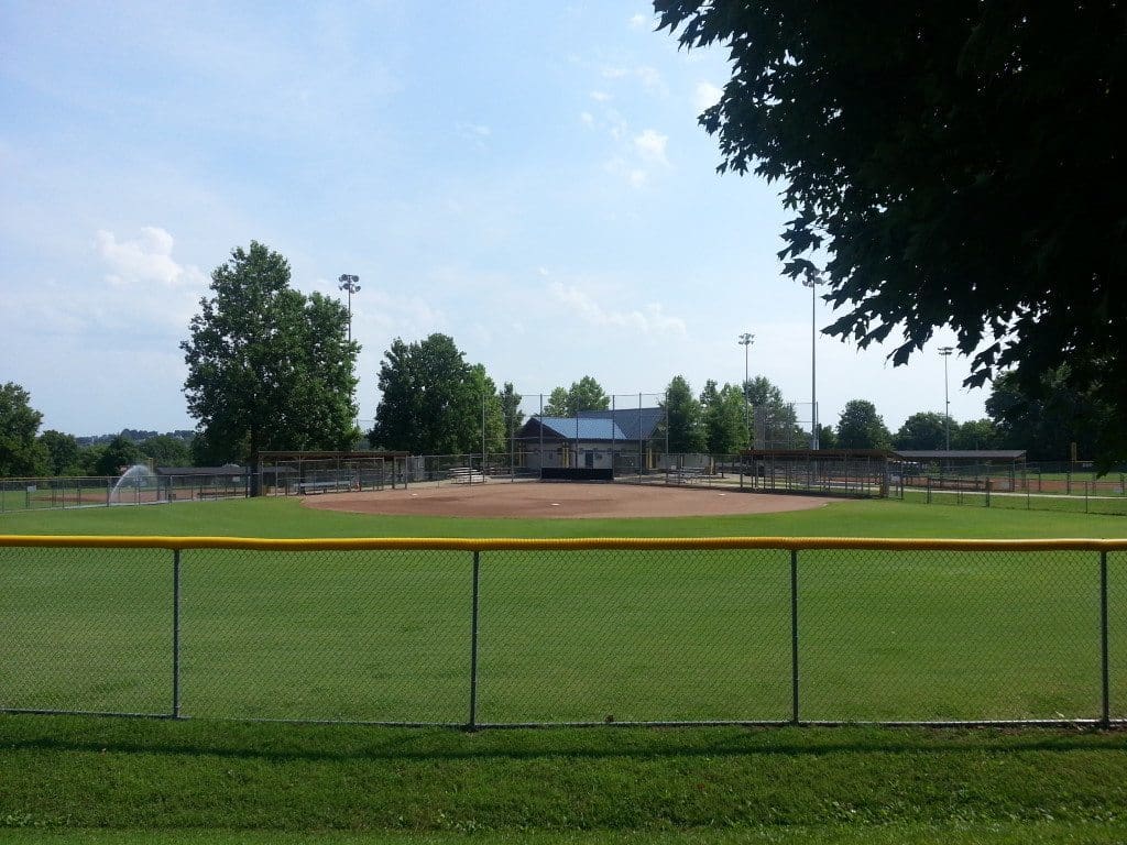 Crockett Park baseball field