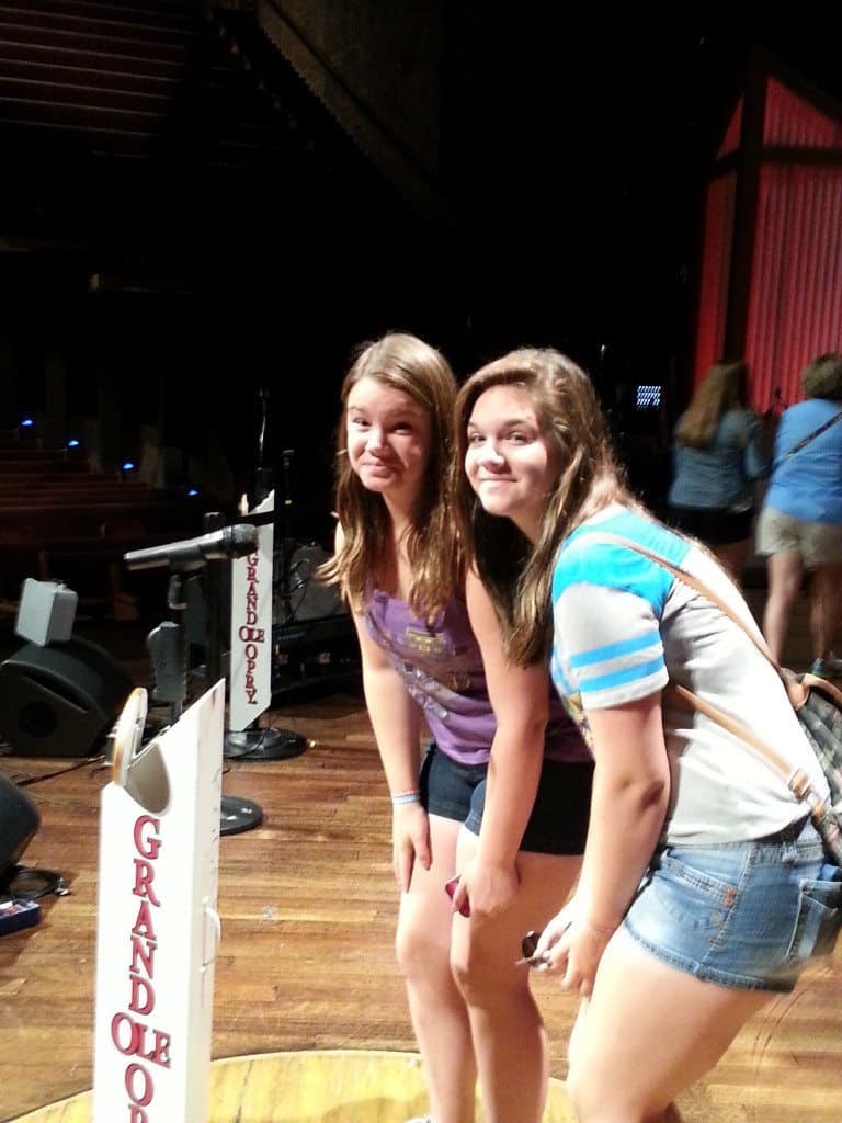 Grand Ole Opry Backstage Tour stage