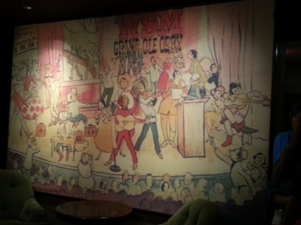 Grand Ole Opry Backstage Tour mural