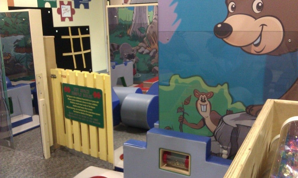 Discovery Center toddler play area