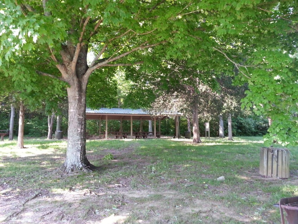 Lone Branch Recreation picnic pavillion
