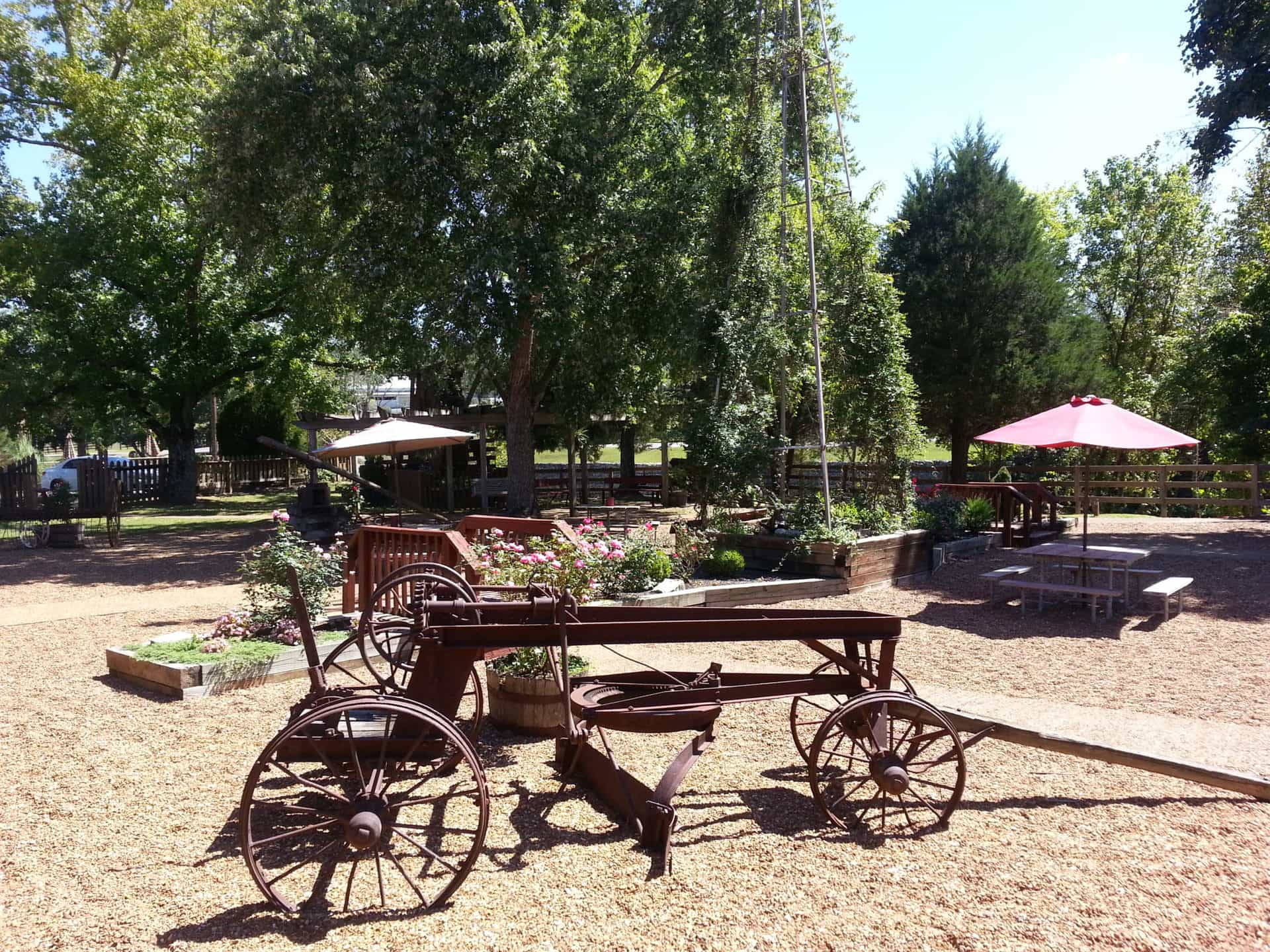 Loretta Lynn's Ranch - antique tractor