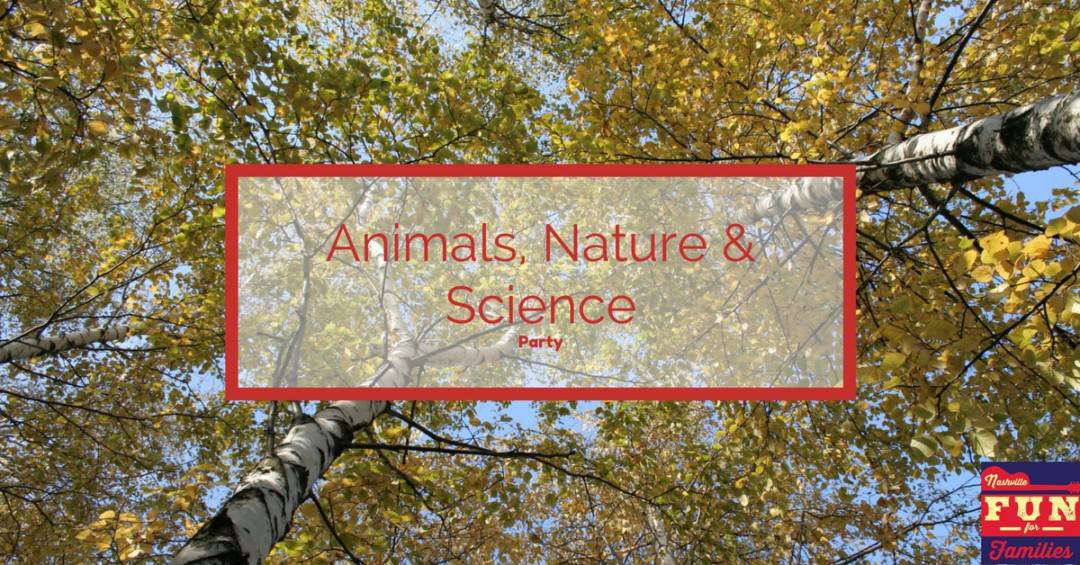 animals, nature & science birthday party venues