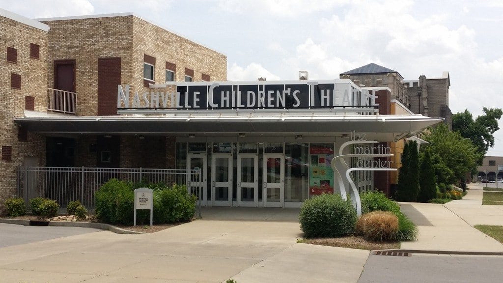 Nashville Children's Theatre - Building front doors