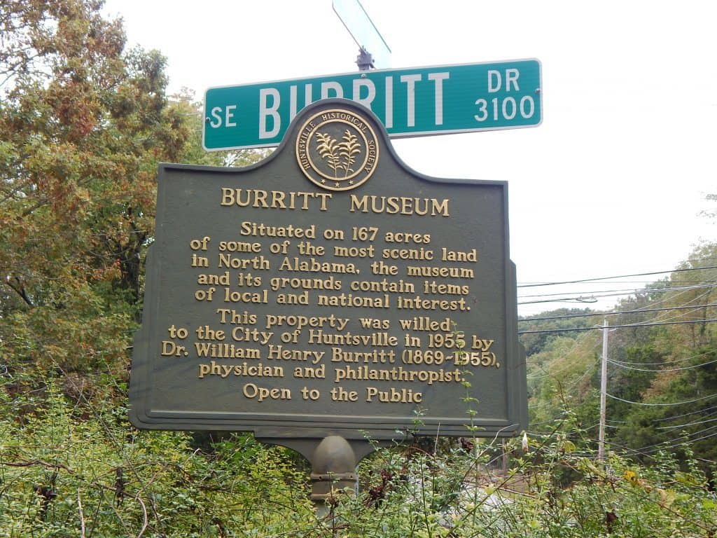 Burritt on the Mountain - Historical Marker