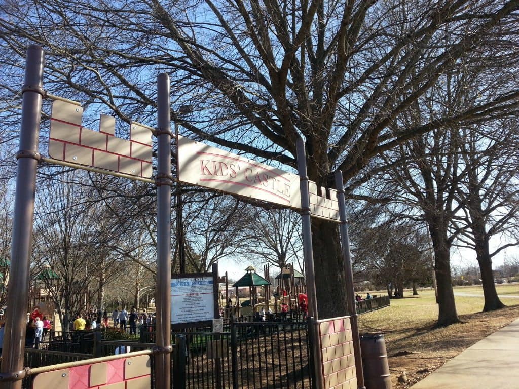 Old Fort Park Playground Sign