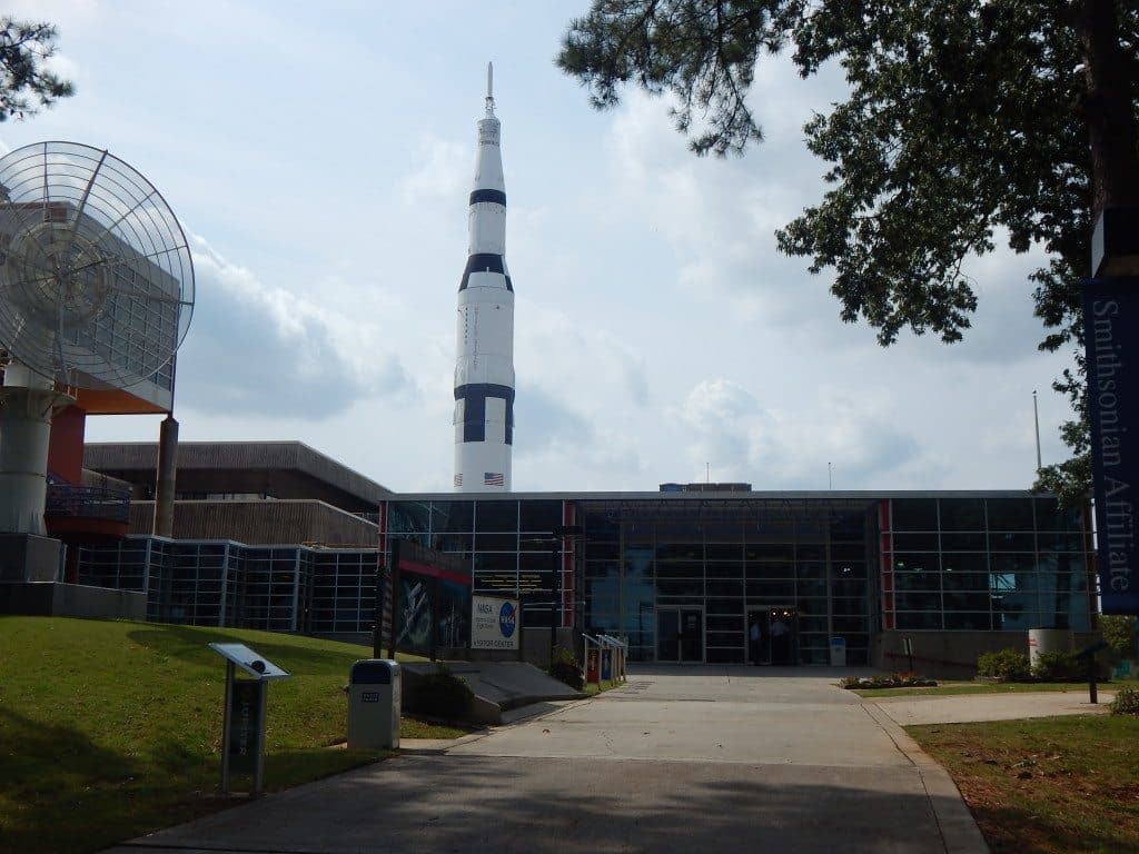 US Space and Rocket Center - Entrance
