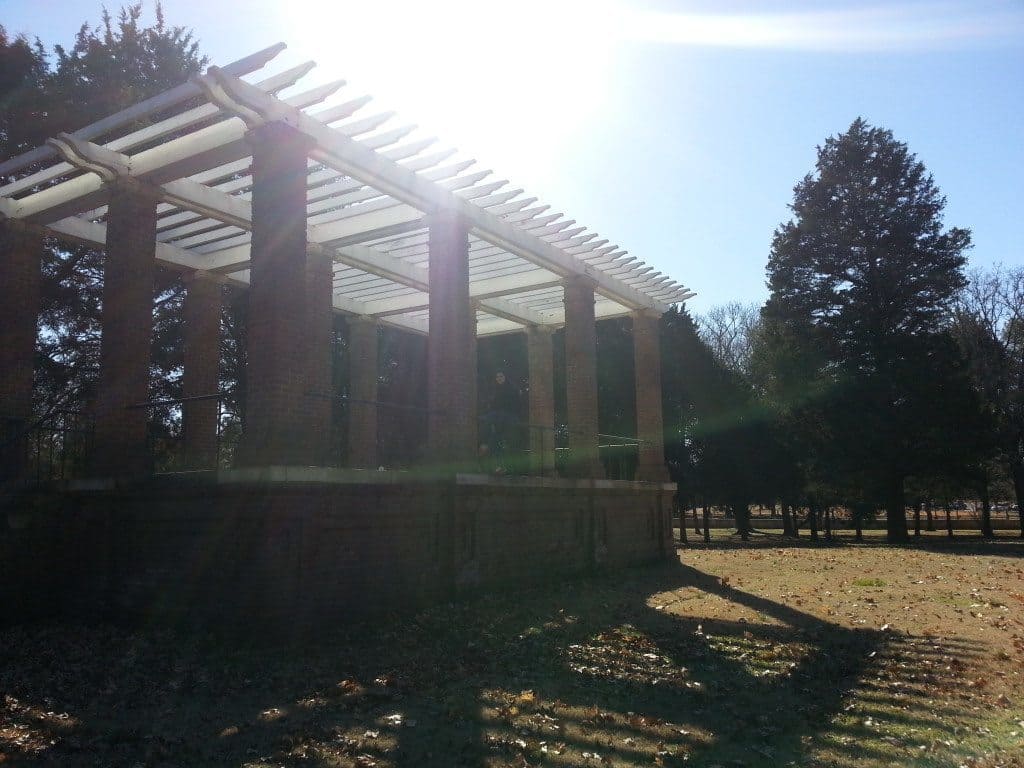 Stones River Battlefield pavilion