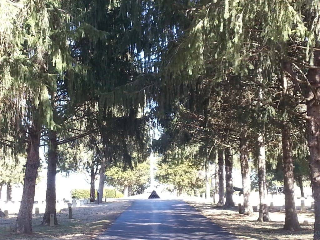 Stones River Battlefield roadway entrance