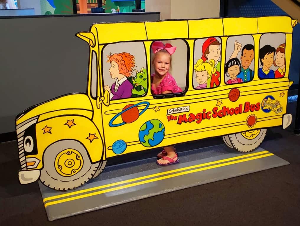 Adventure Science Center - Inside the Magic School Bus