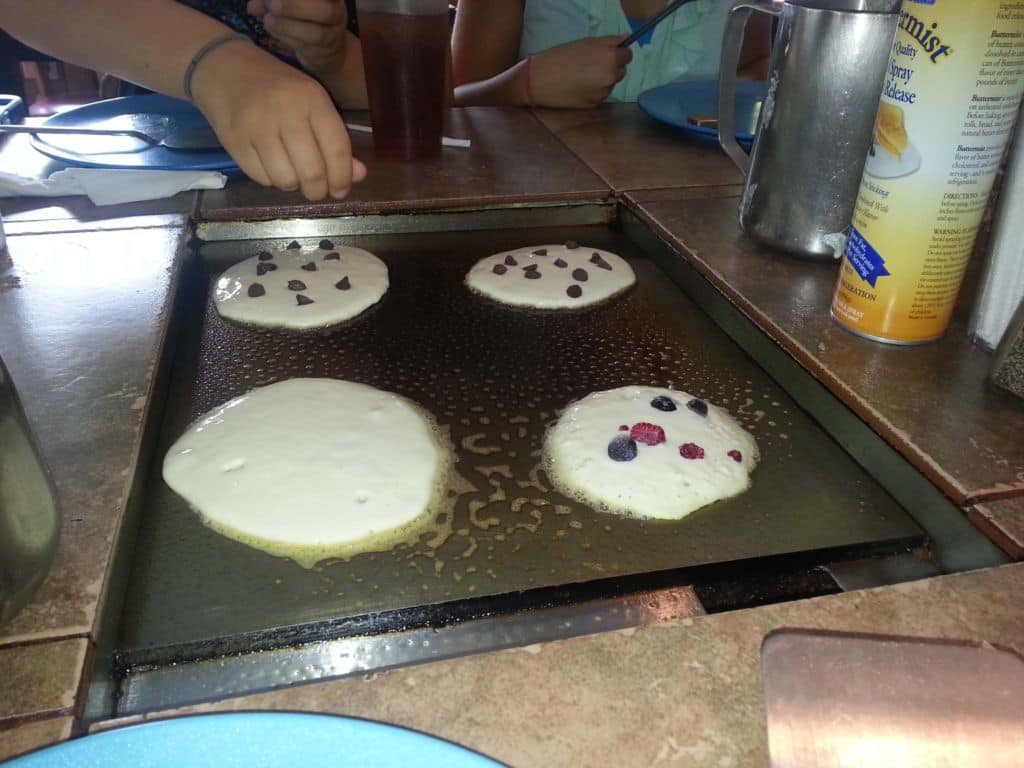 Nashville fun for families - pfunky griddle - pancakes