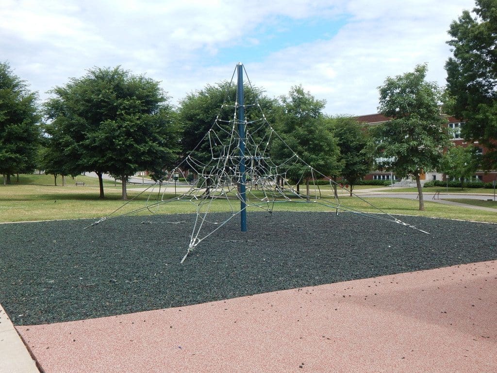 East Park and Recreation Center - spider web climber