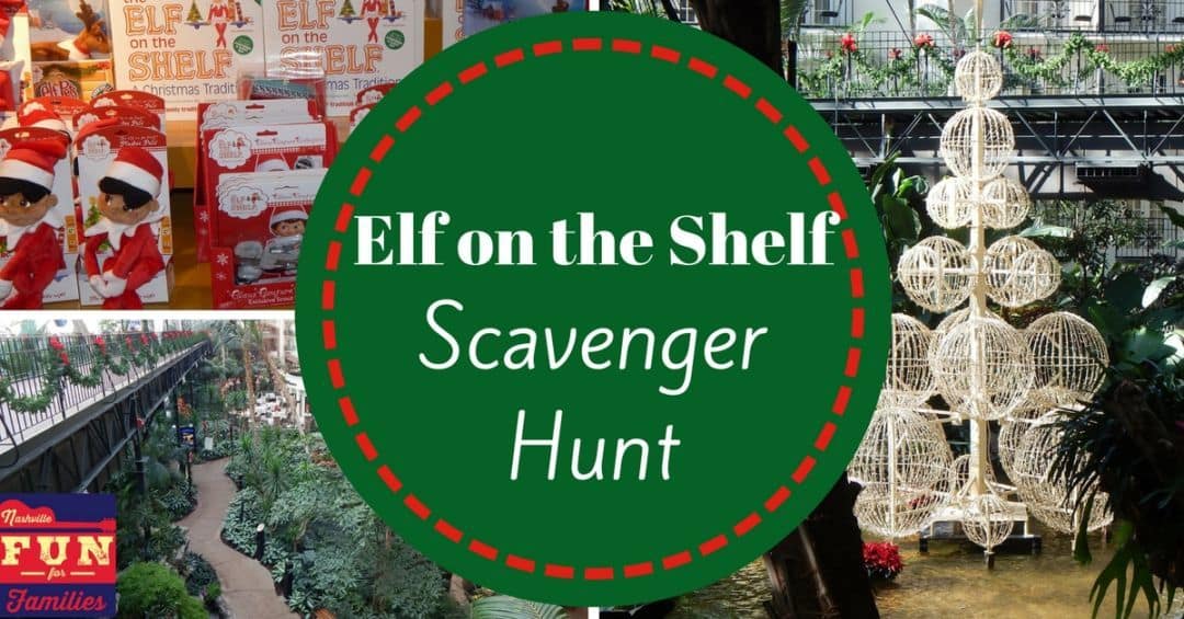 elf on the shelf scavenger hunt