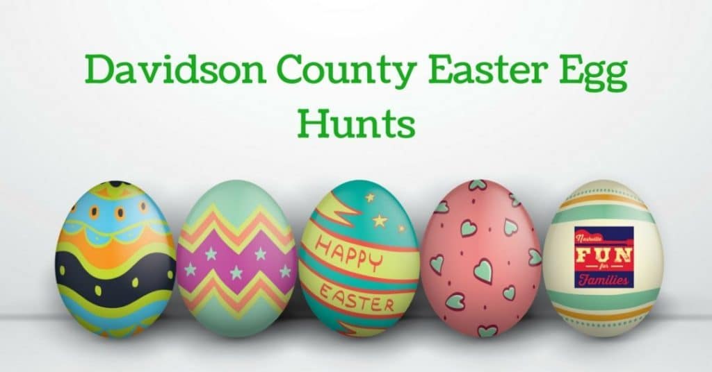 2023 Davidson County Easter Egg Hunts in Nashville, Tennessee
