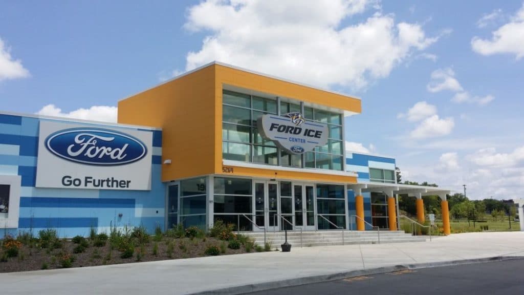 Ford Ice Center front exterior