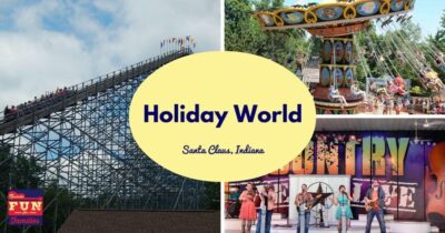 Holiday World – The World’s First Theme Park in Santa Claus, Indiana