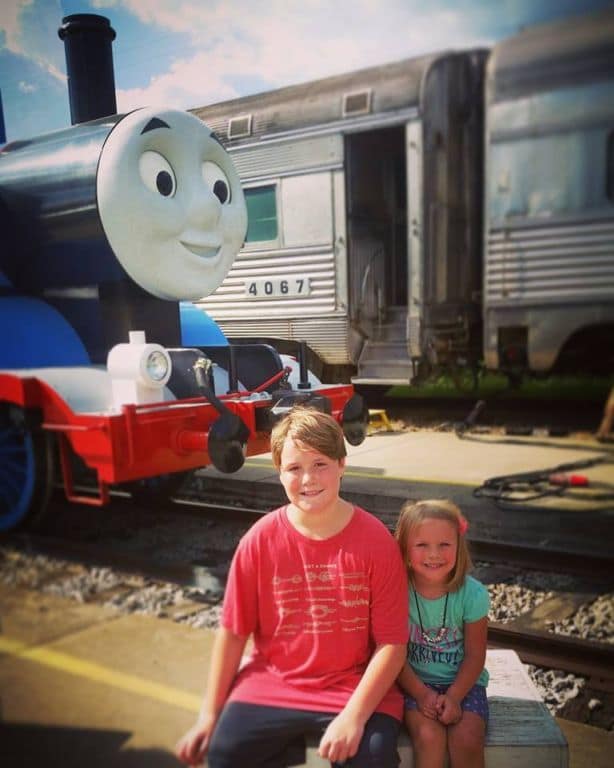 Day Out with Thomas - photo with Thomas