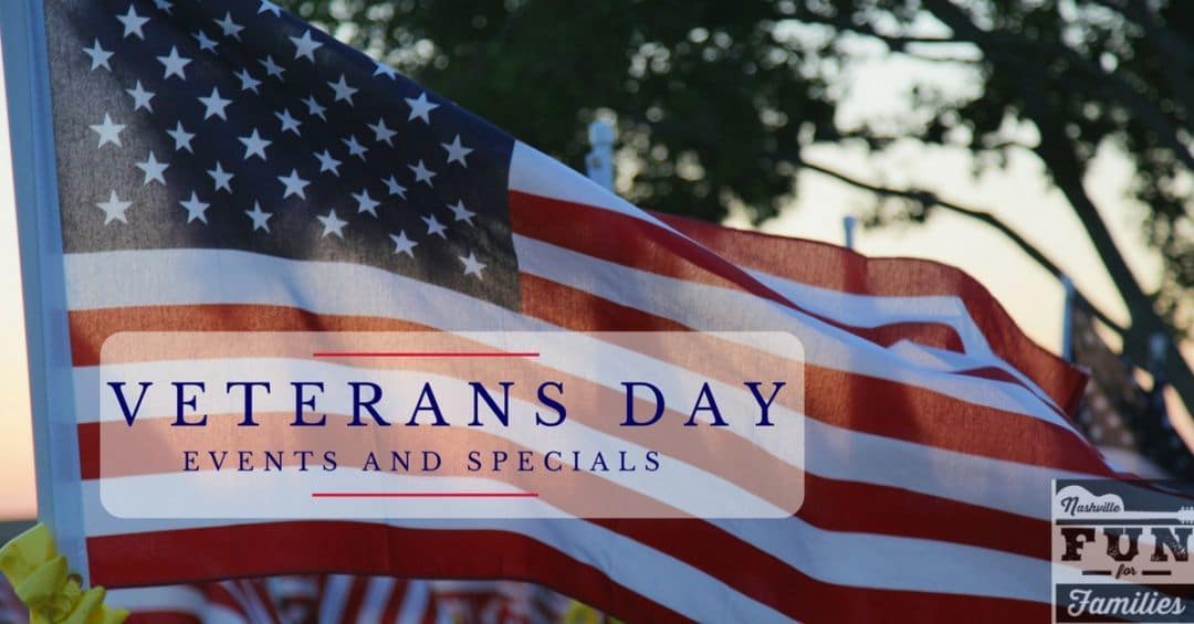 Veterans Day Events and Deals in Nashville