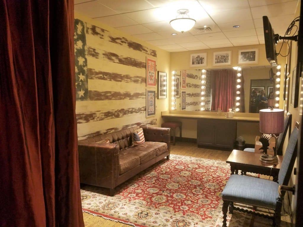 Grand Ole Opry - American dressing room
