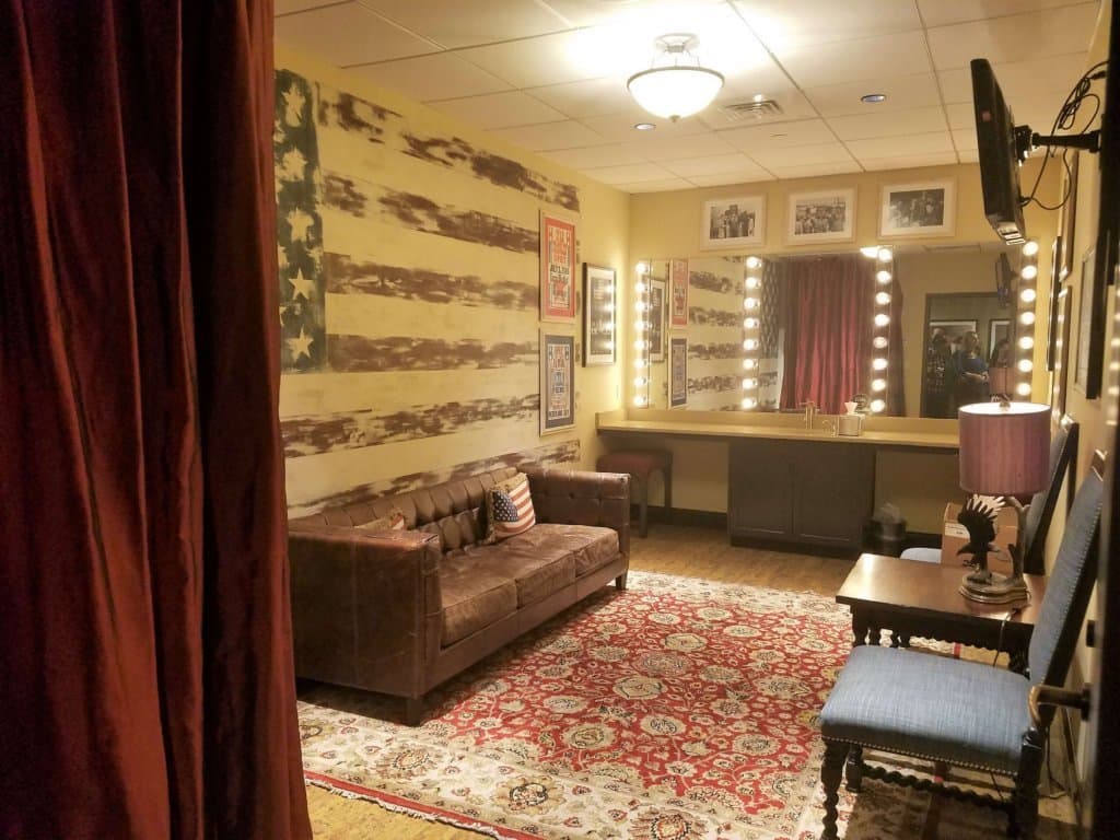 Grand Ole Opry - American dressing room