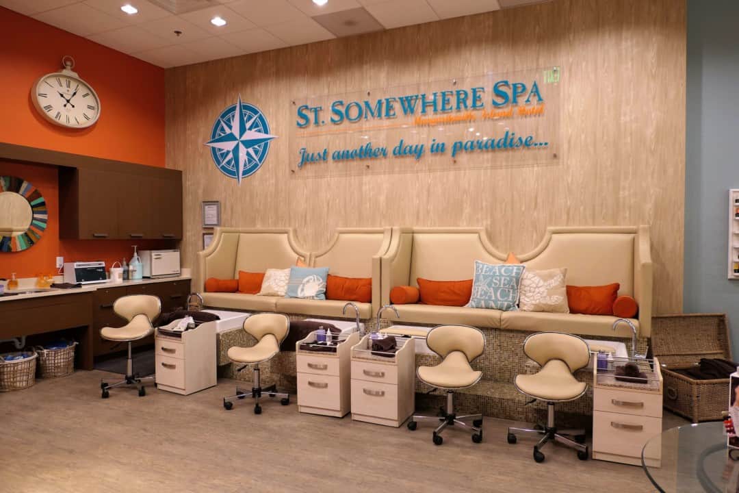 Margaritaville Island Hotel Pigeon Forge - st somewhere spa pedicure stations
