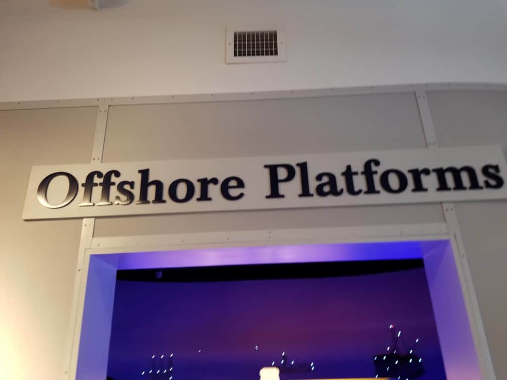 Gulf Quest offshore platforms exhibit