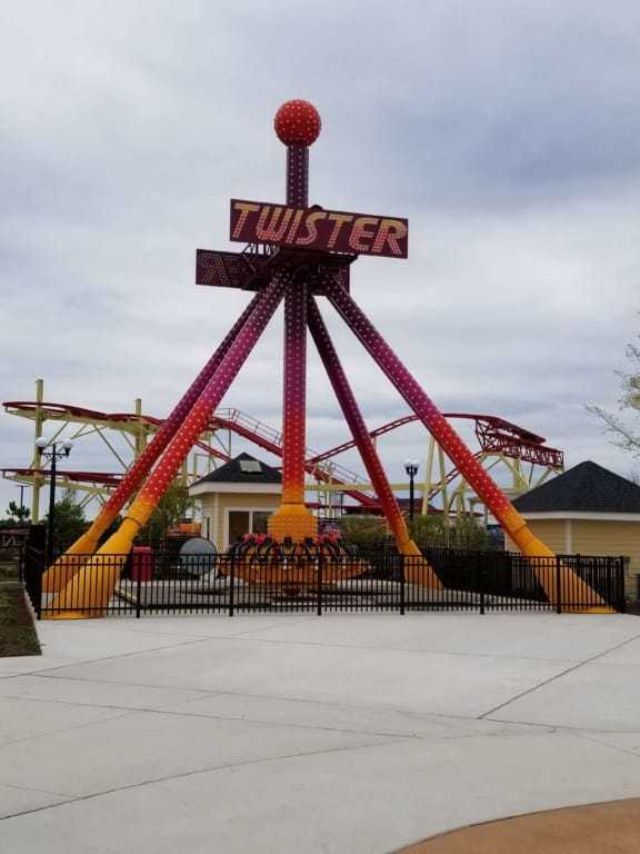 The Park at OWA Twister ride