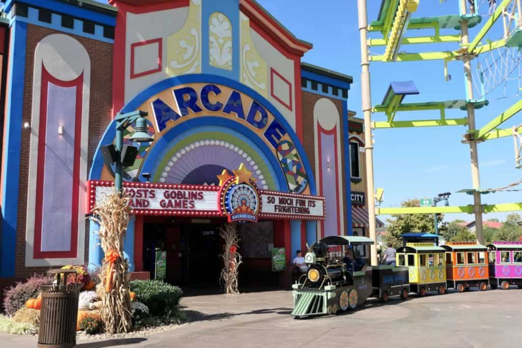 The Island in Pigeon Forge - arcade and train