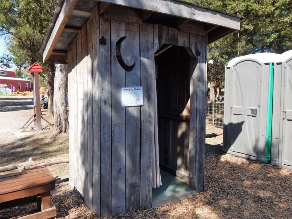 Lucky Ladd Farms- changing station