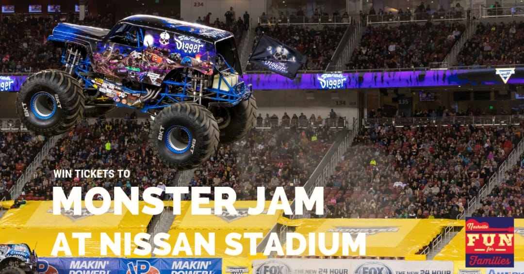 Win Tickets to Monster Jam at Nissan Stadium 2019