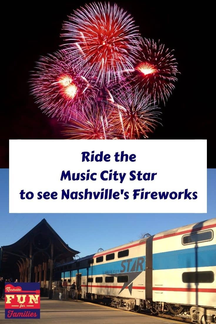Ride the Music City Star downtown for July 4th • Nashville Fun For Families