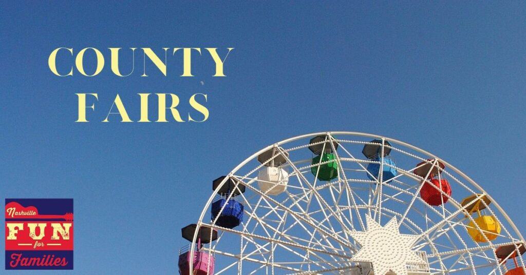 2023 Middle Tennessee County Fairs Nashville Fun for Families