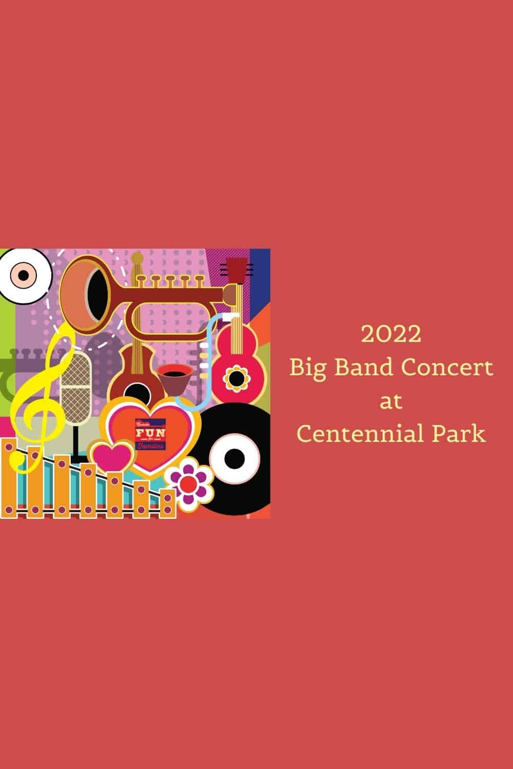 Big Band Dance at Centennial Park in Nashville 2022 Schedule