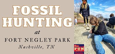 Fossil Hunting at Fort Negley Park