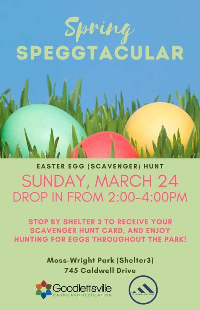 2024 Sumner County, Tennessee Easter Egg Hunts
